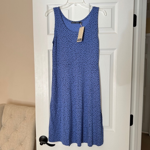 Gudrun Sjödén “Dripp” Sleeveless Dress, Size S – 100% Modal, New with Tags - Picture 1 of 7